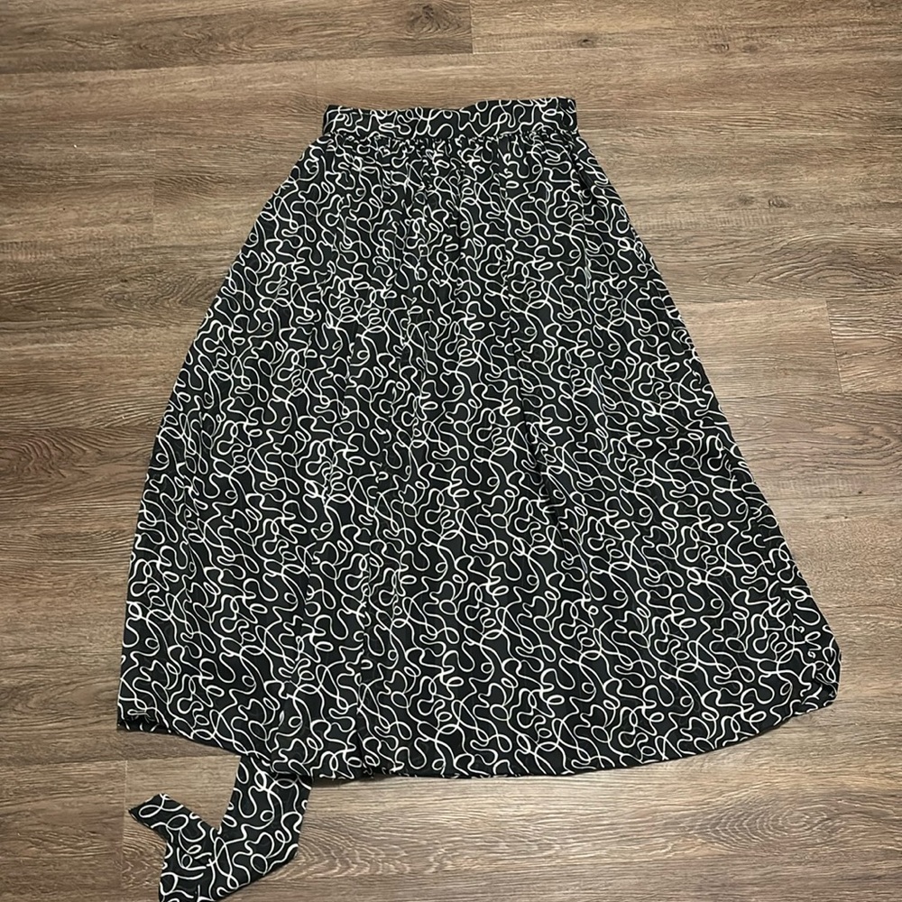 brand new vintage dana alexander wrap skirt